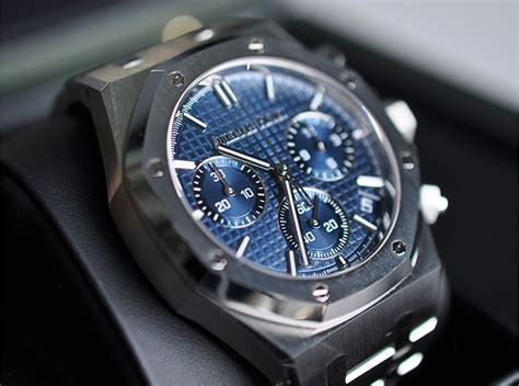 audemars piguet roc blue|audemars piguet 41mm.